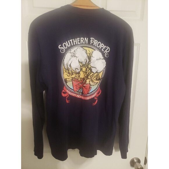Long Sleeve mens southern proper tee - Picture 1 of 4